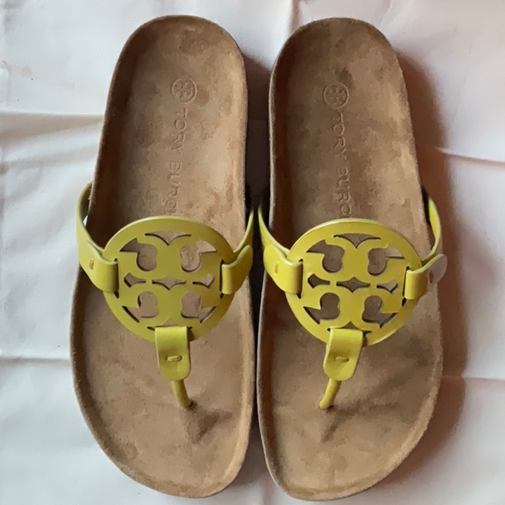 ☁️ TORY BURCH MILLER CLOUD SANDALS ☁️ SIZE 7 ☁️ - Picture 10 of 16